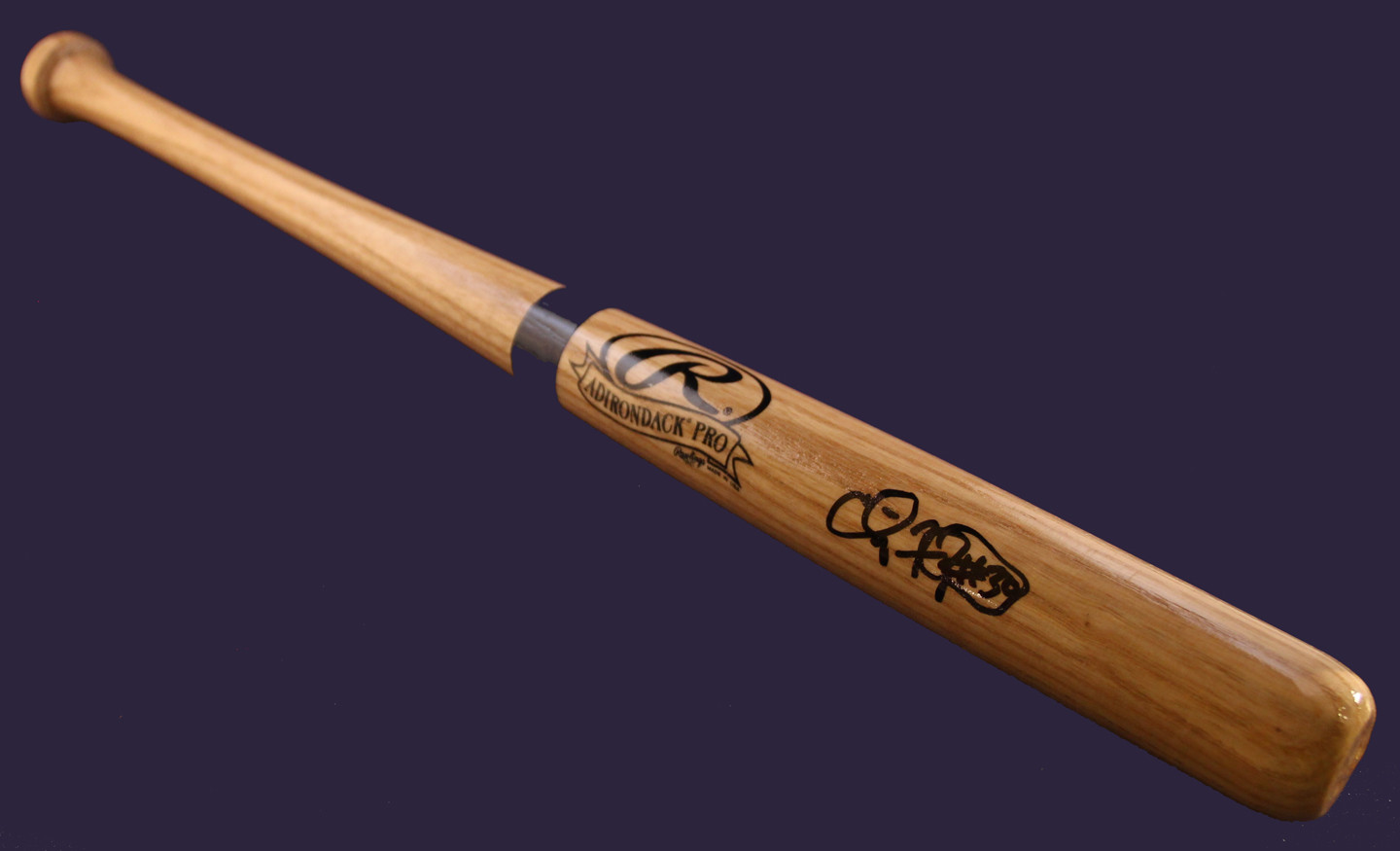 Florida Marlins Cliff Floyd Signed Mini Bat COA