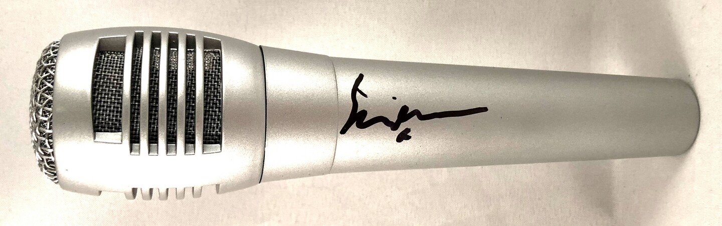 YNGWIE MALMSTEEN SIGNED MICROPHONE COA COLLECTIBLE MEMORABILIA