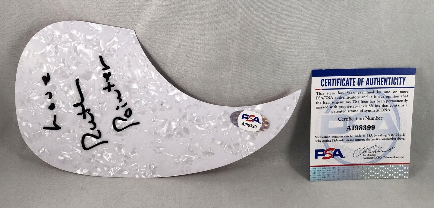 Ruth Pointer Signed Acoustic PickGuard PSA/DNA 1 COA