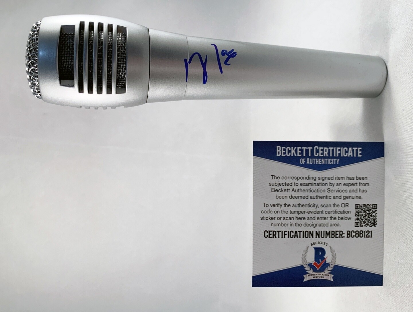Maren Morris Signed Microphone PSA/DNA COA