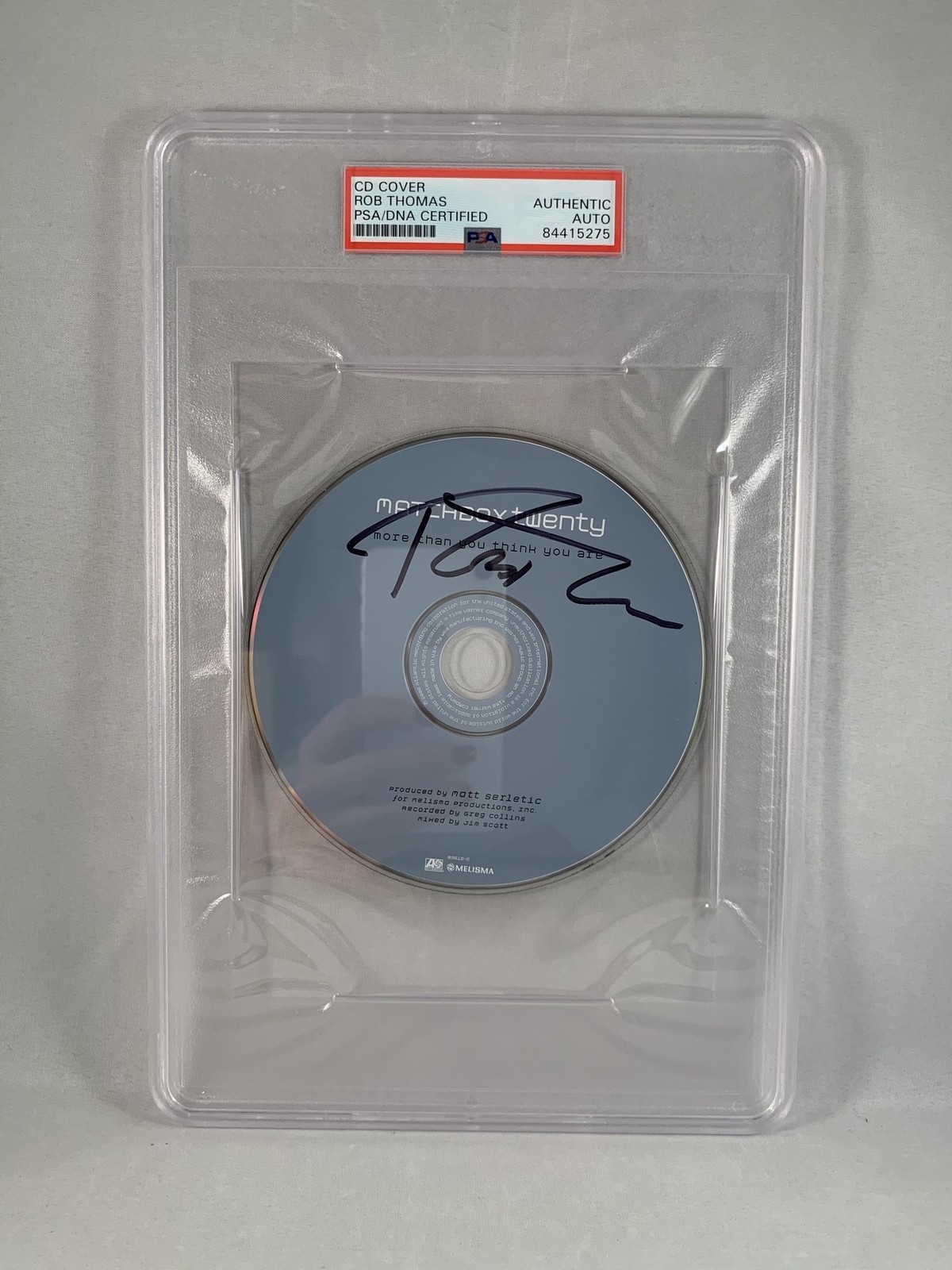 Rob Thomas Signed CD PSA/DNA Matchbox 20 COA