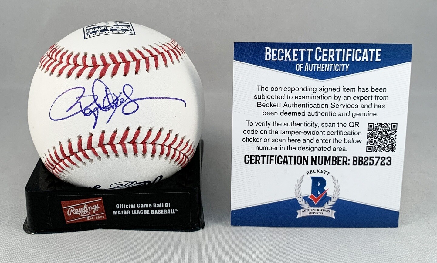 Roger Clemens Signed HOF Baseball Boston Red Sox Beckett BAS COA