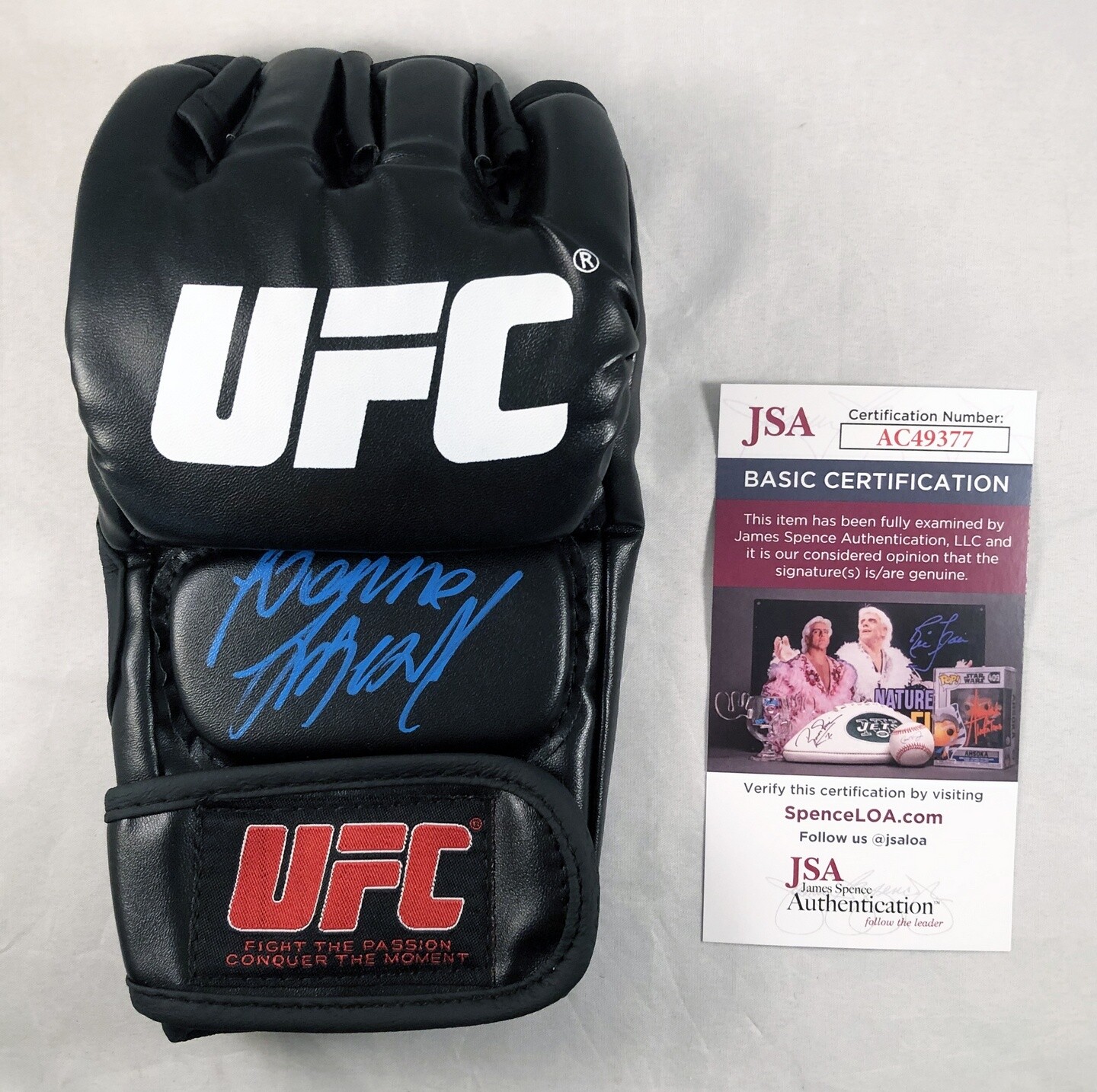 Joanna Jedrzejczyk Signed UFC Glove JSA 5 COA
