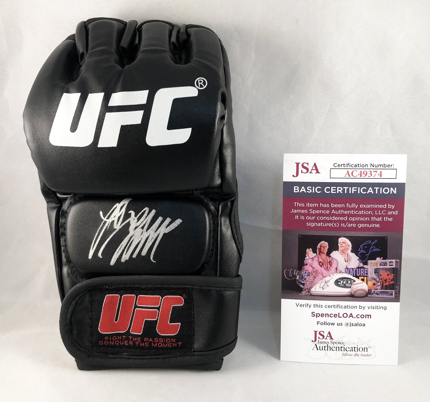 Joanna Jedrzejczyk Signed UFC Glove JSA 2 COA