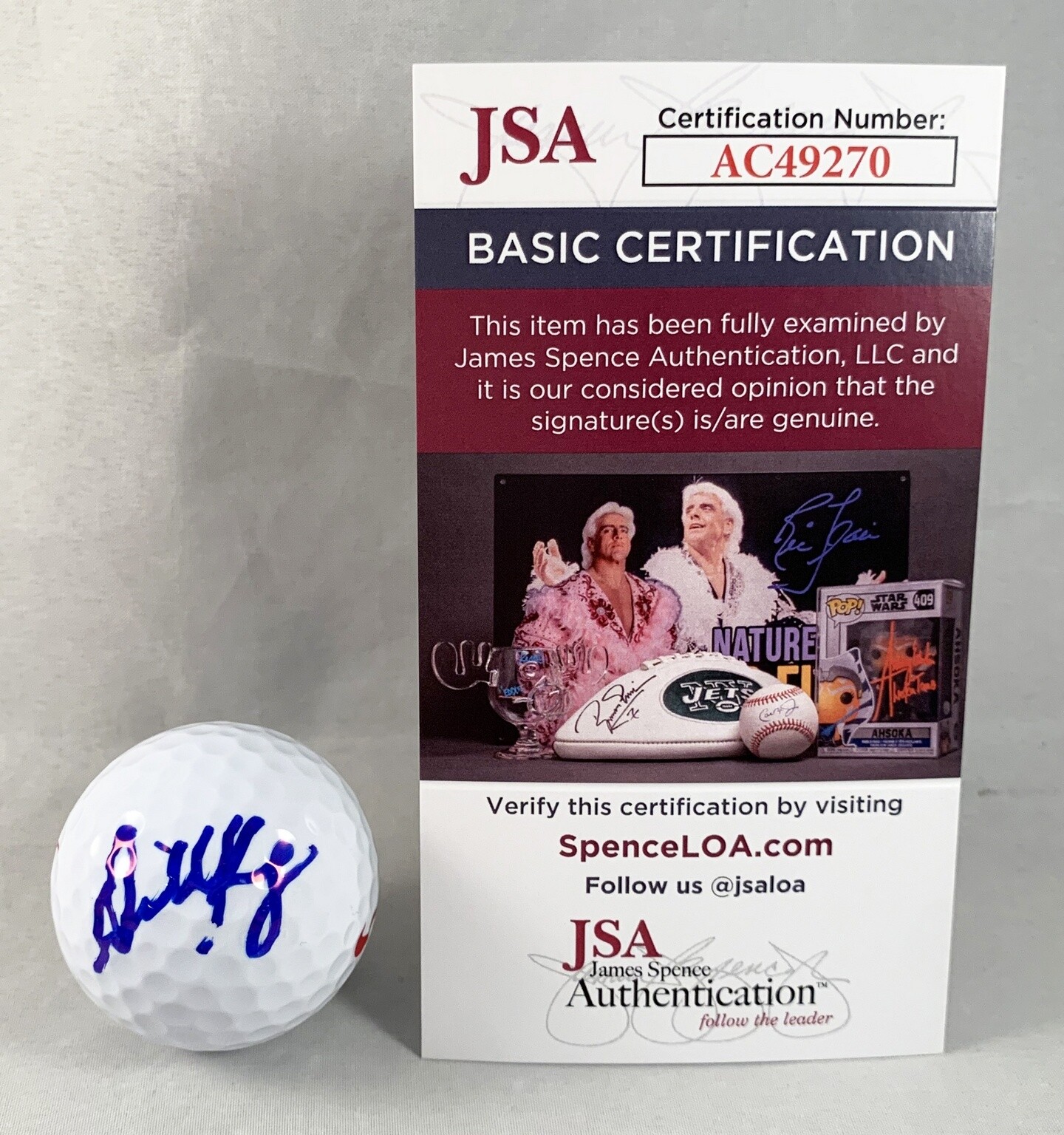 Danielle Kang Signed Golf Ball JSA COA
