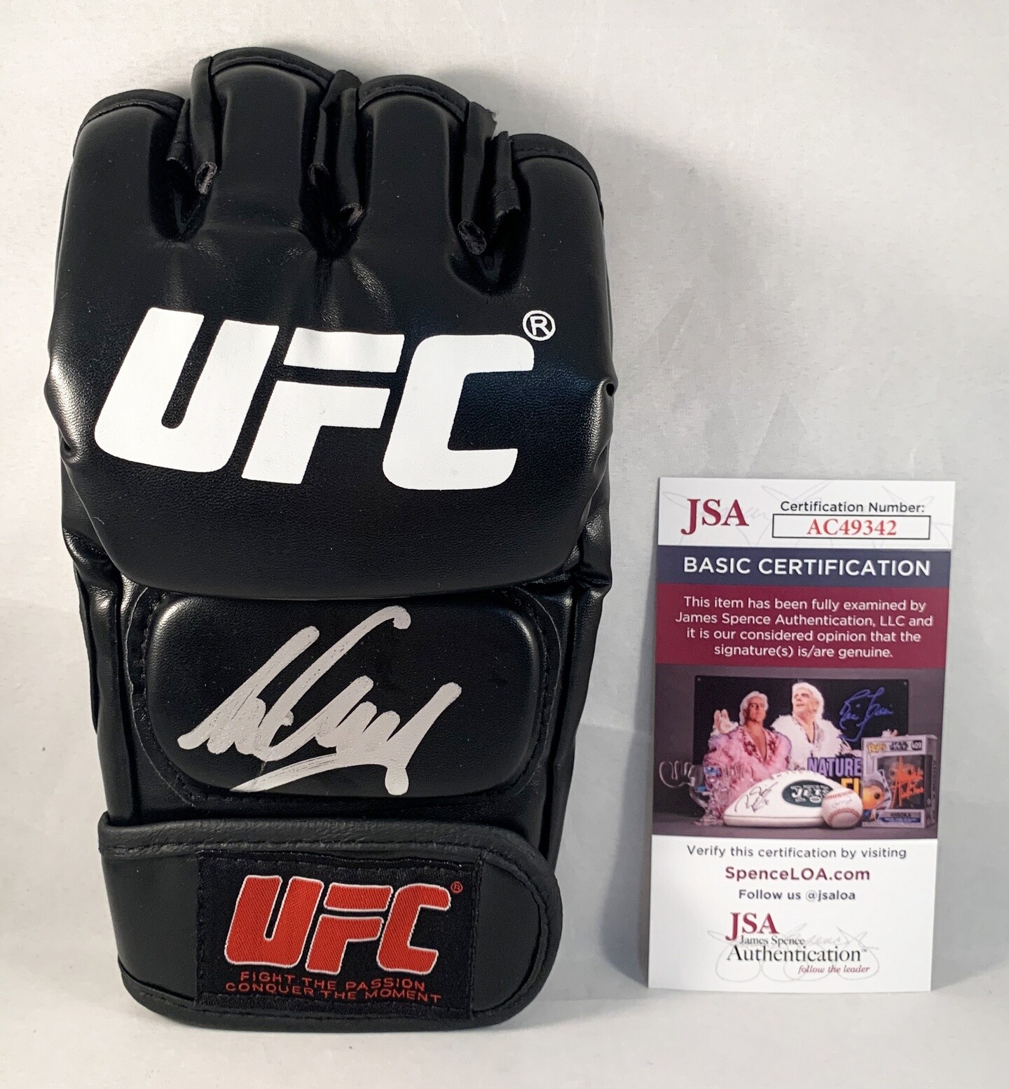 Ian Garry Signed UFC Glove The Future JSA 5 COA