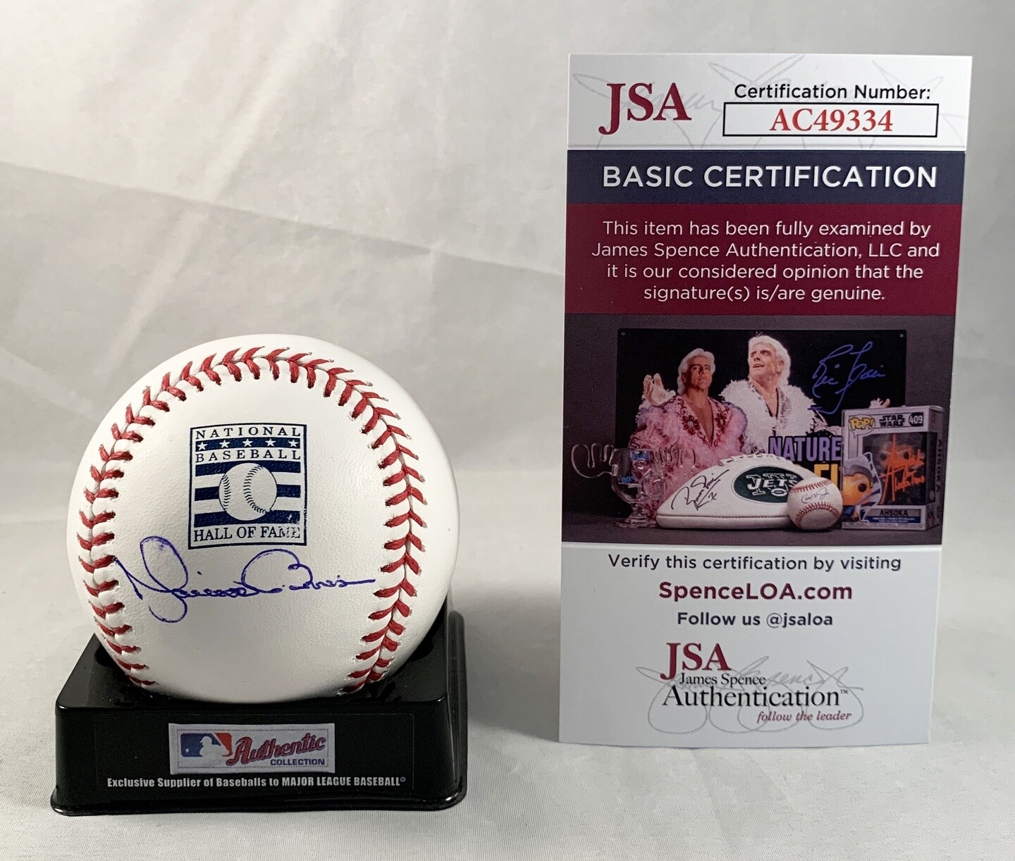 New York Yankees Mariano Rivera Signed HOF Hall of Fame Baseball JSA 1 COA