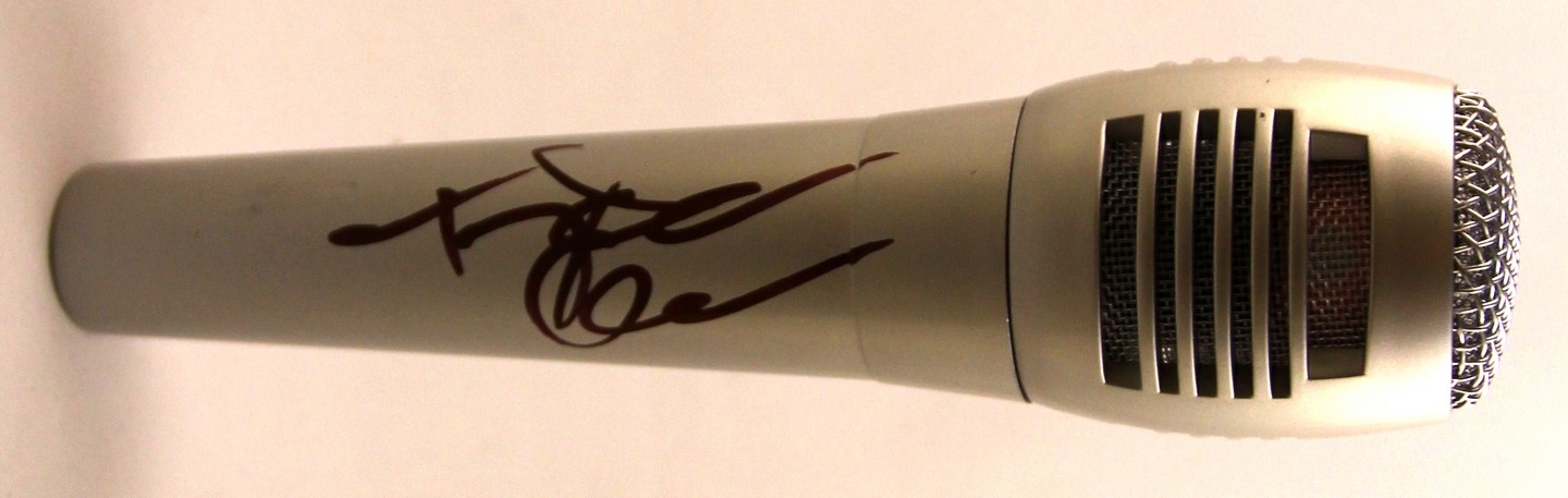 Neon Trees Singer Tyler Glenn Signed Microphone COA