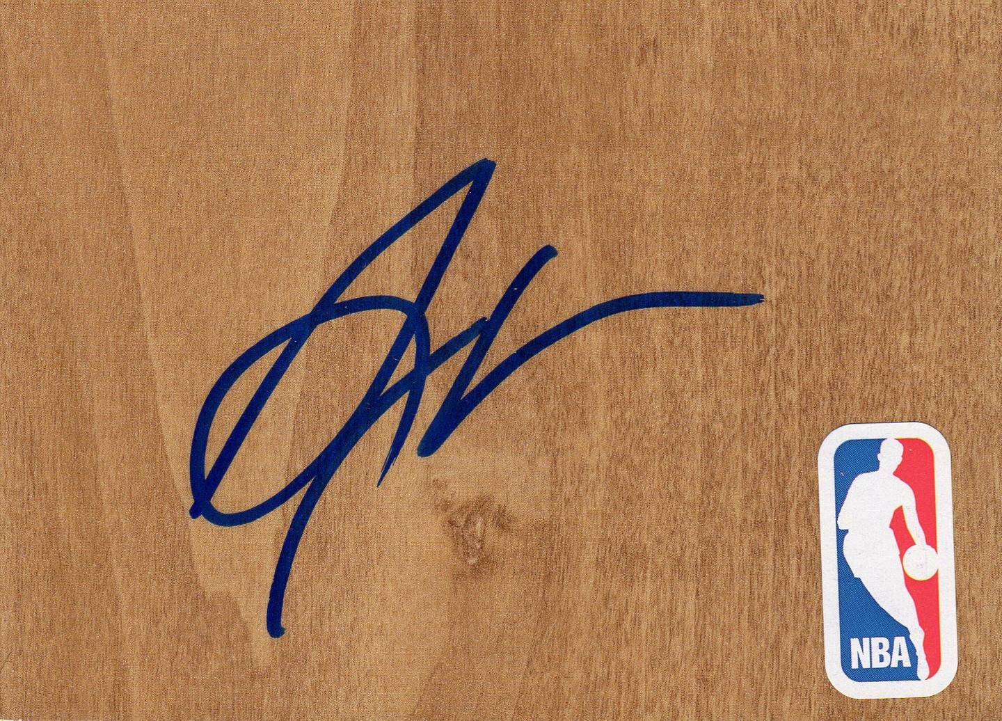 MILWAUKEE BUCKS GREG MONROE SIGNED FLOORBOARD COA COLLECTIBLE MEMORABILIA