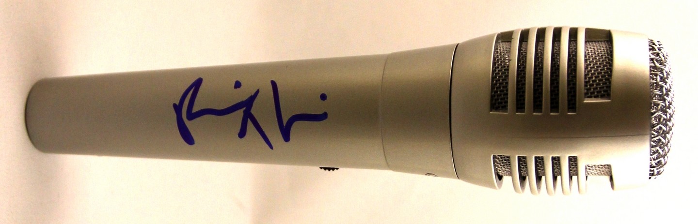 Robin Thicke Signed Microphone Full Auto Blurred Lines COA