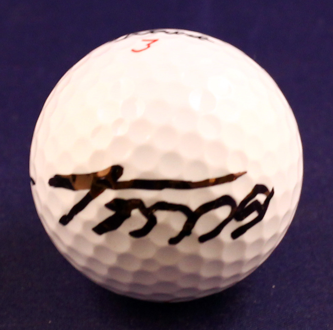 Thaworn Wiratchant Signed Golf Ball COA