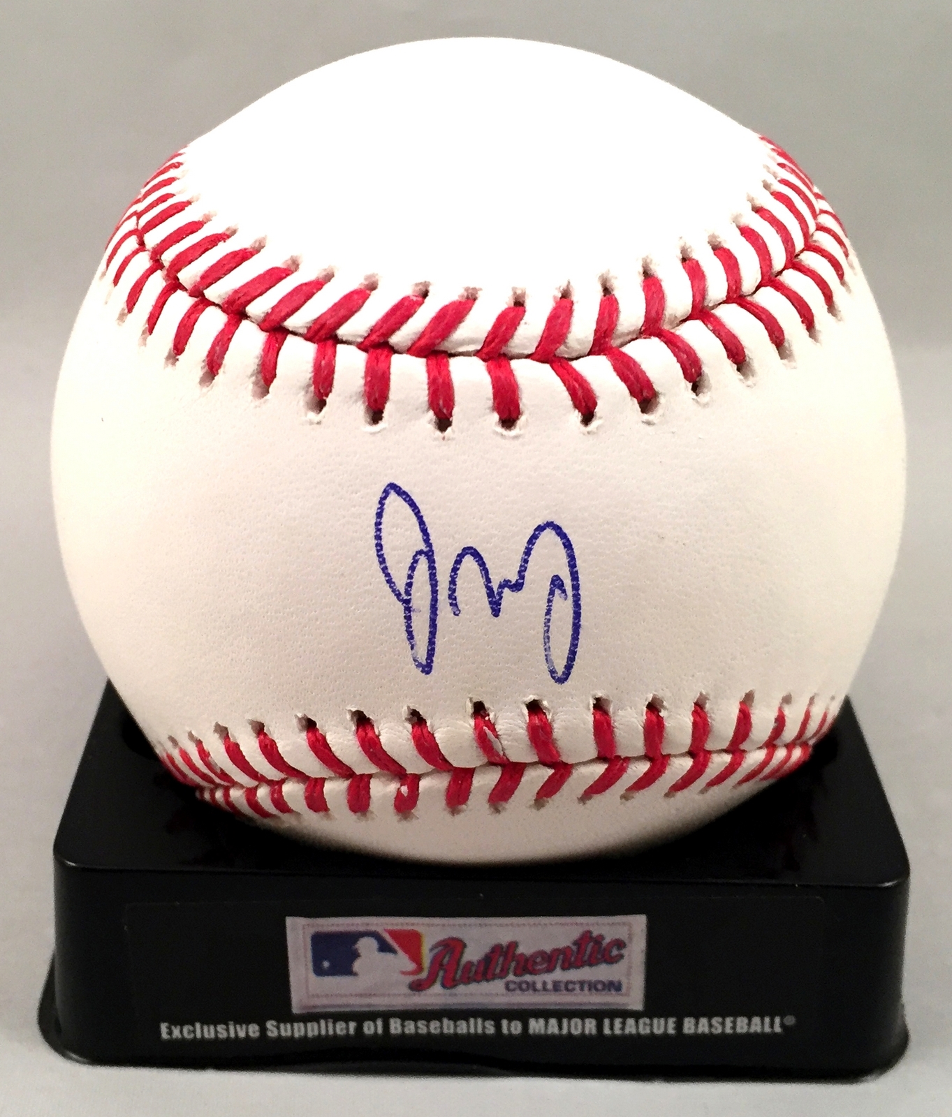 Cleveland Indians Francisco Mejia Signed Authentic MLB Baseball COA