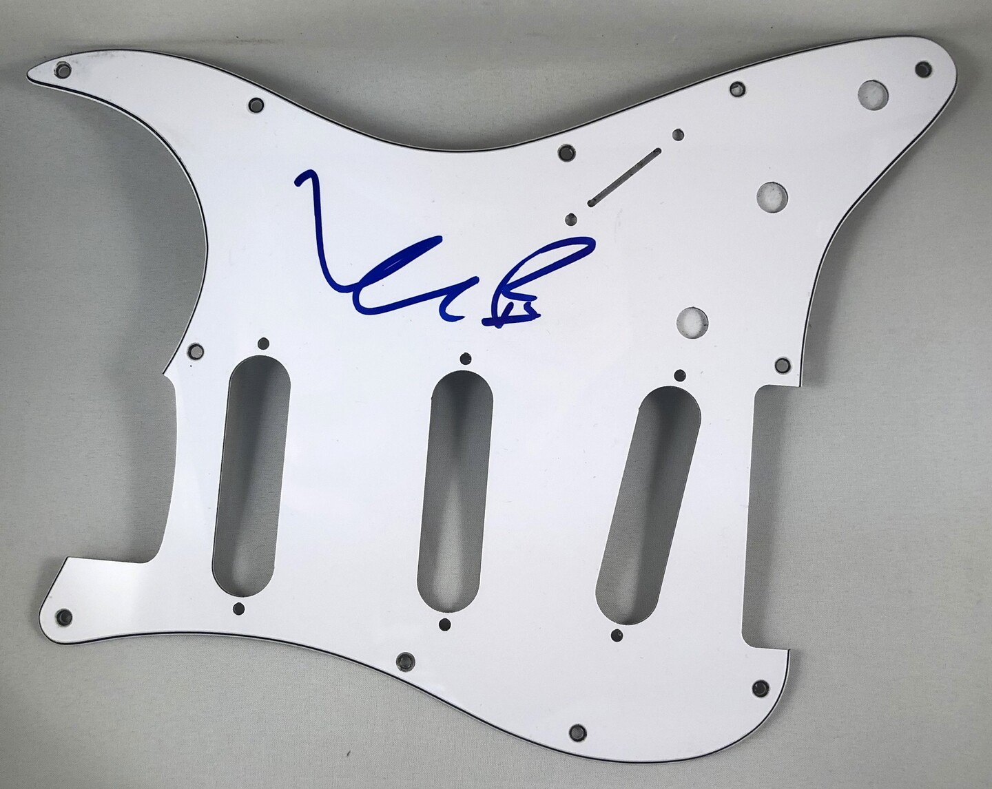 Kevin Bacon Signed Electric PickGuard Footloose Bacon Bros 3 COA