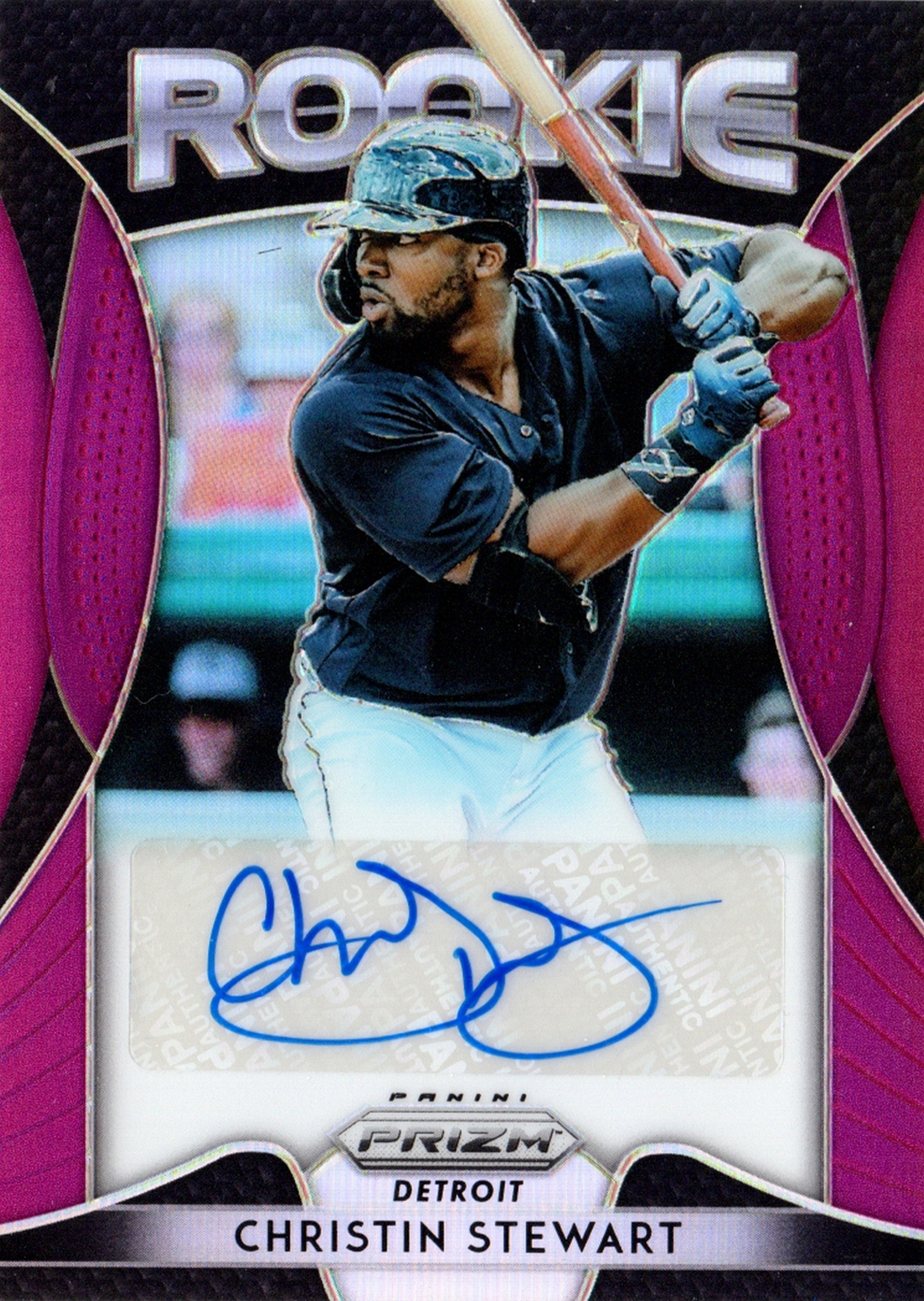 Detroit Tigers Christin Stewart Signed Rookie Card 2019 Panini Prizm #11 of 50 C