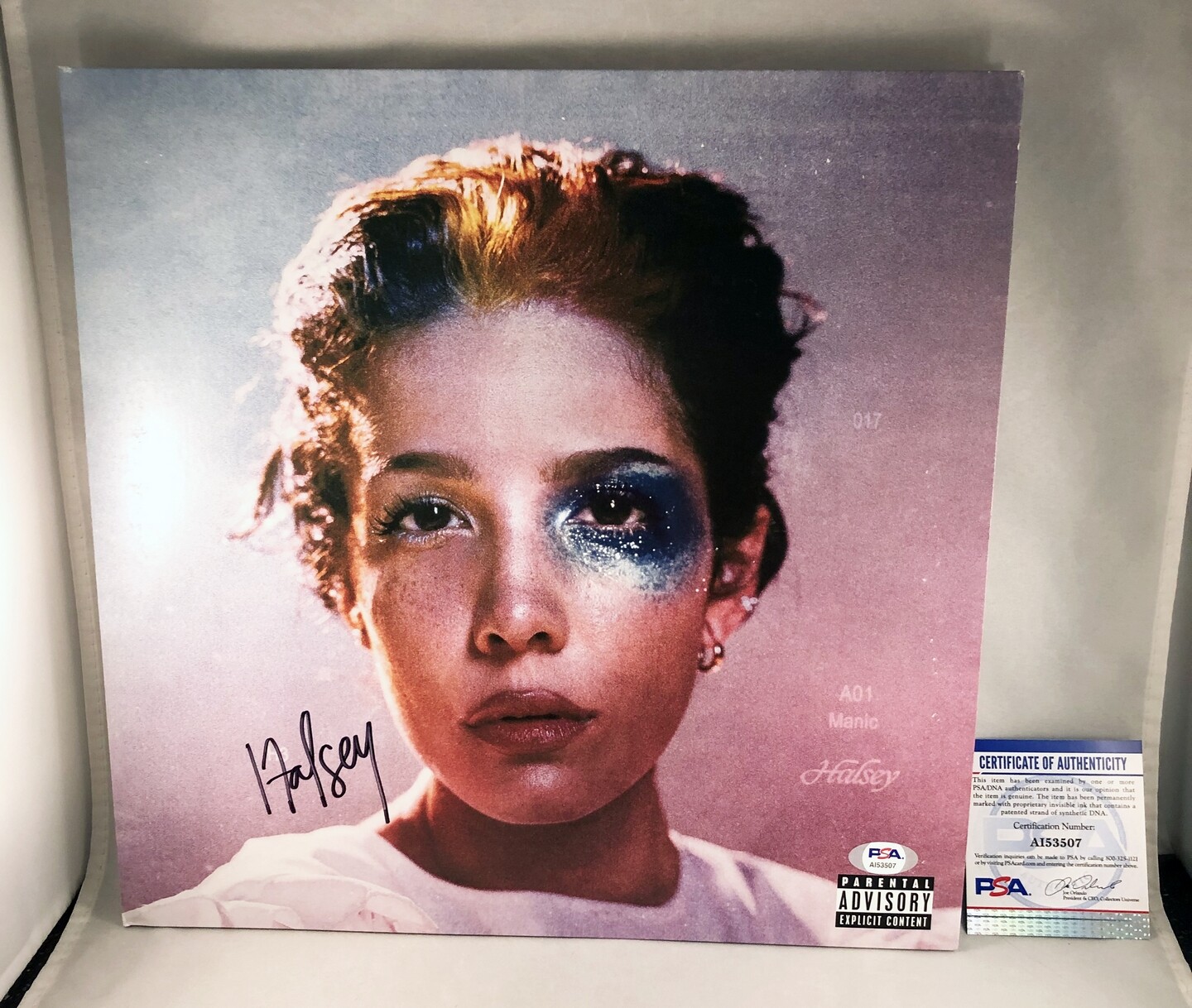 Halsey Signed LP Album Vinyl MAnic PSA/DNA COA