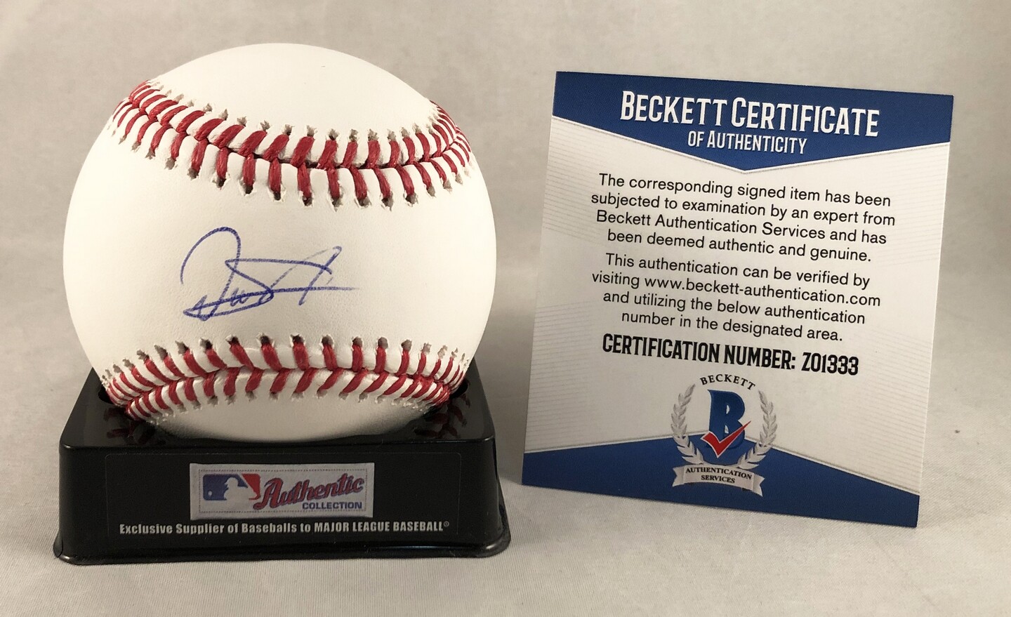 Deivi Garcia Signed Baseball PSA/DNA New York Yankees COA