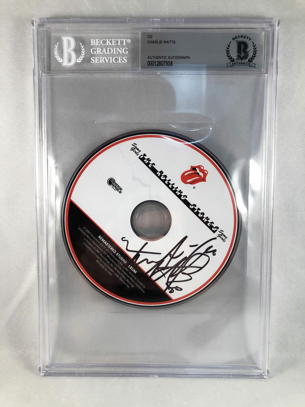 Authentic Charlie Watts Memorabilia: Photos, Drumsticks, Records