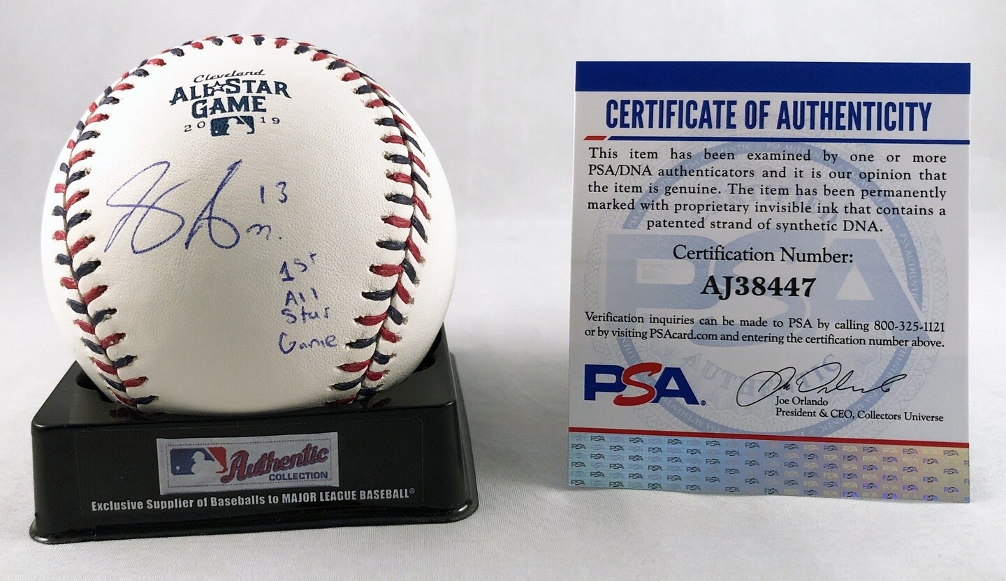 New York Yankees Joey Gallo Signed 2017 All Star Baseball PSA/DNA 1 COA
