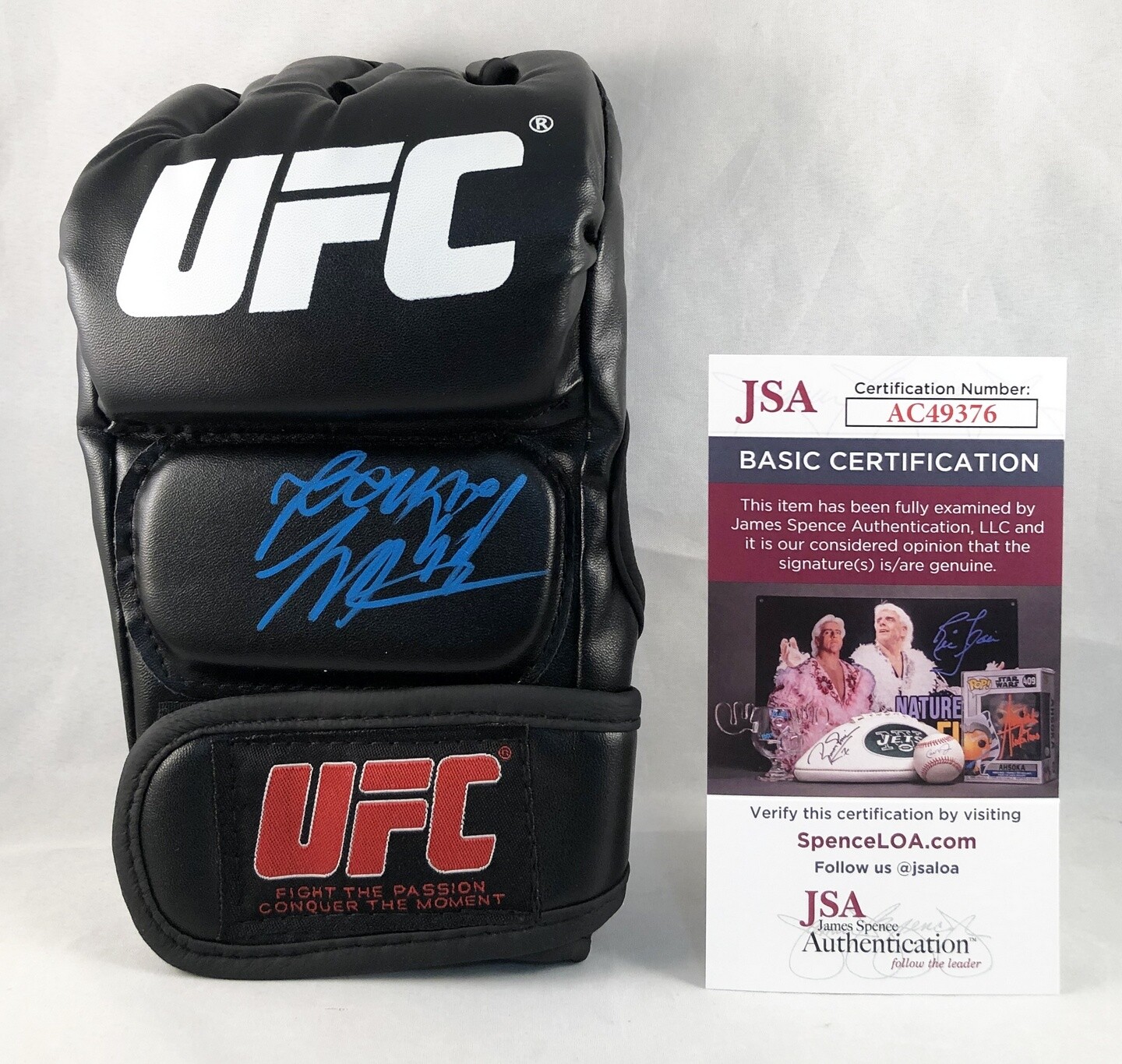 Joanna Jedrzejczyk Signed UFC Glove JSA 4 COA