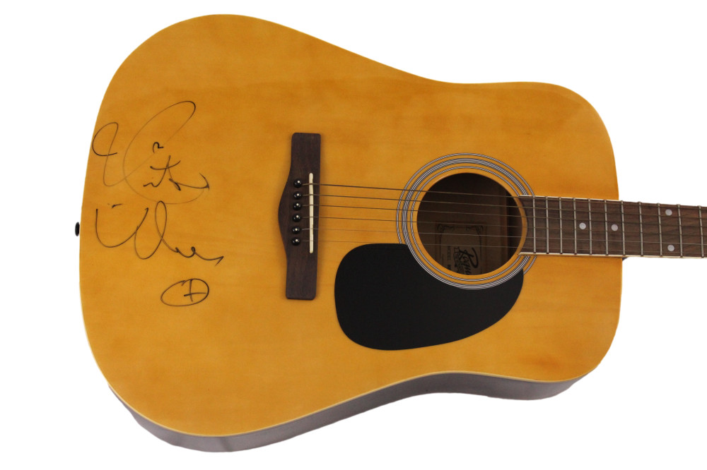KEITH URBAN SIGNED AUTOGRAPH FULL SIZE ACOUSTIC GUITAR - COUNTRY SUPERSTAR JSA
