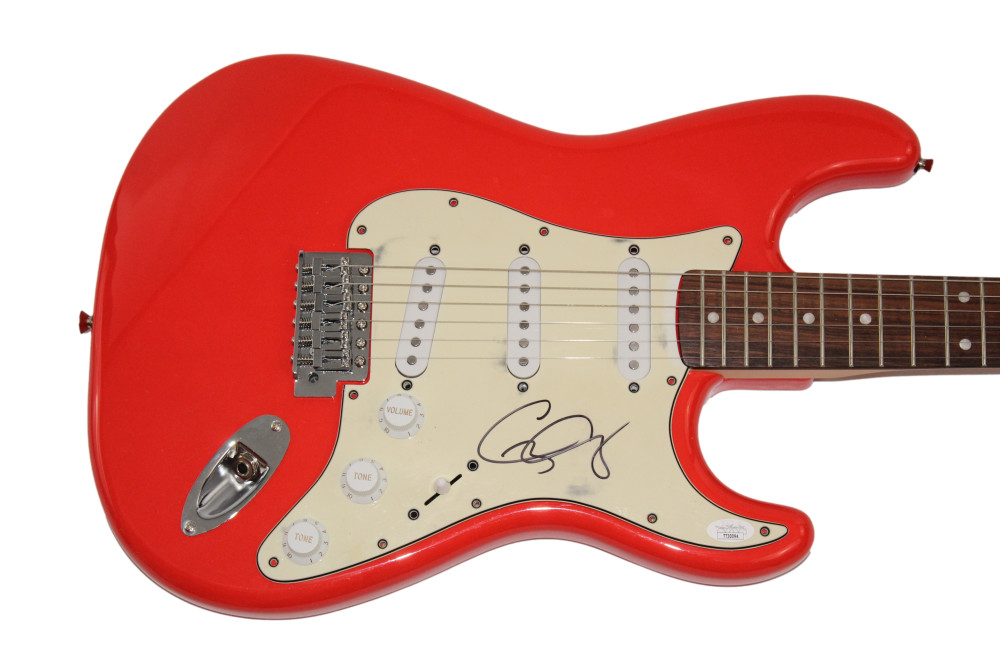 GARY CLARK JR SIGNED AUTOGRAPH FULL SIZE FENDER ELECTRIC GUITAR THIS LAND JSA
