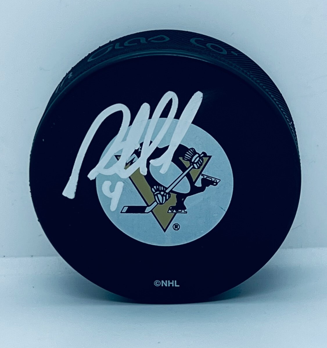 Rob Scuderi signed Pittsburgh Penguins Puck autographed