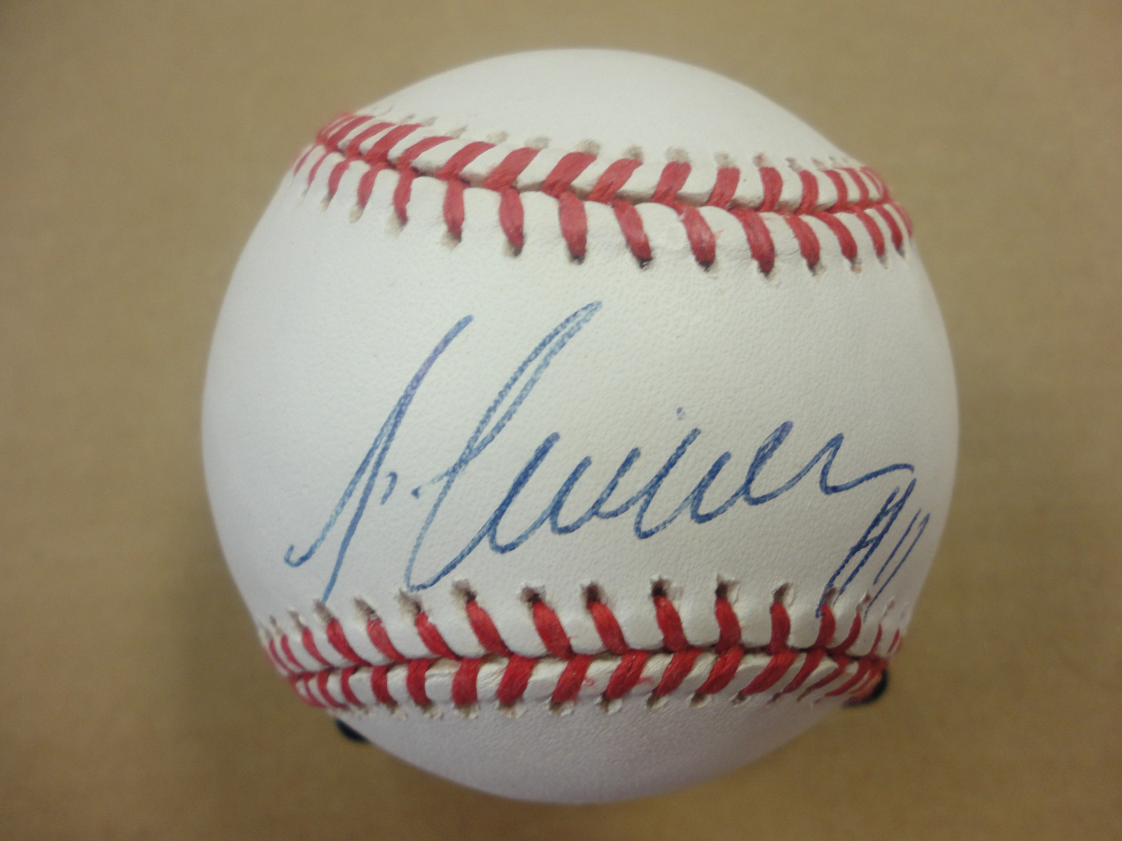 JOSE GUILLEN PIRATES REDS SIGNED AUTOGRAPHED NATIONAL LEAGUE BASEBALL COA