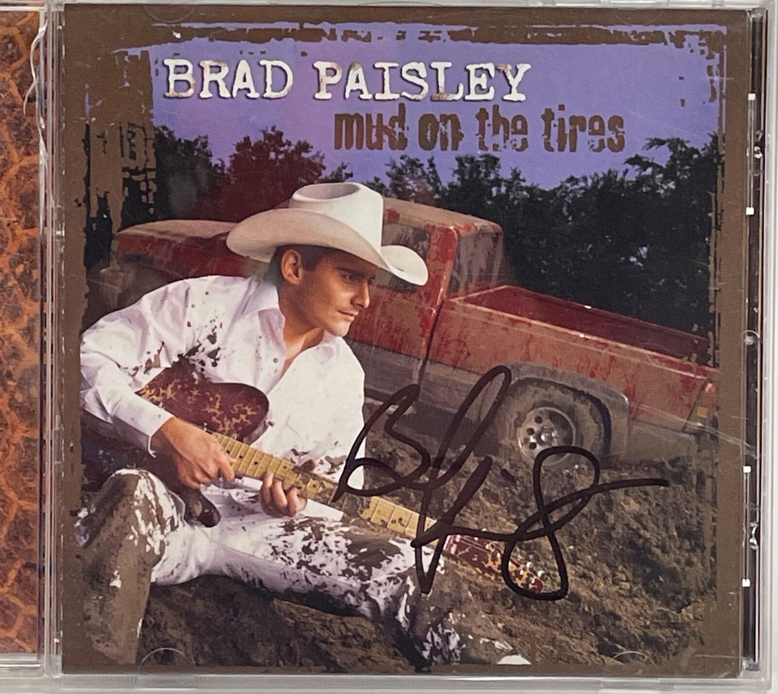 BRAD PAISLEY Signed Autograph CD 