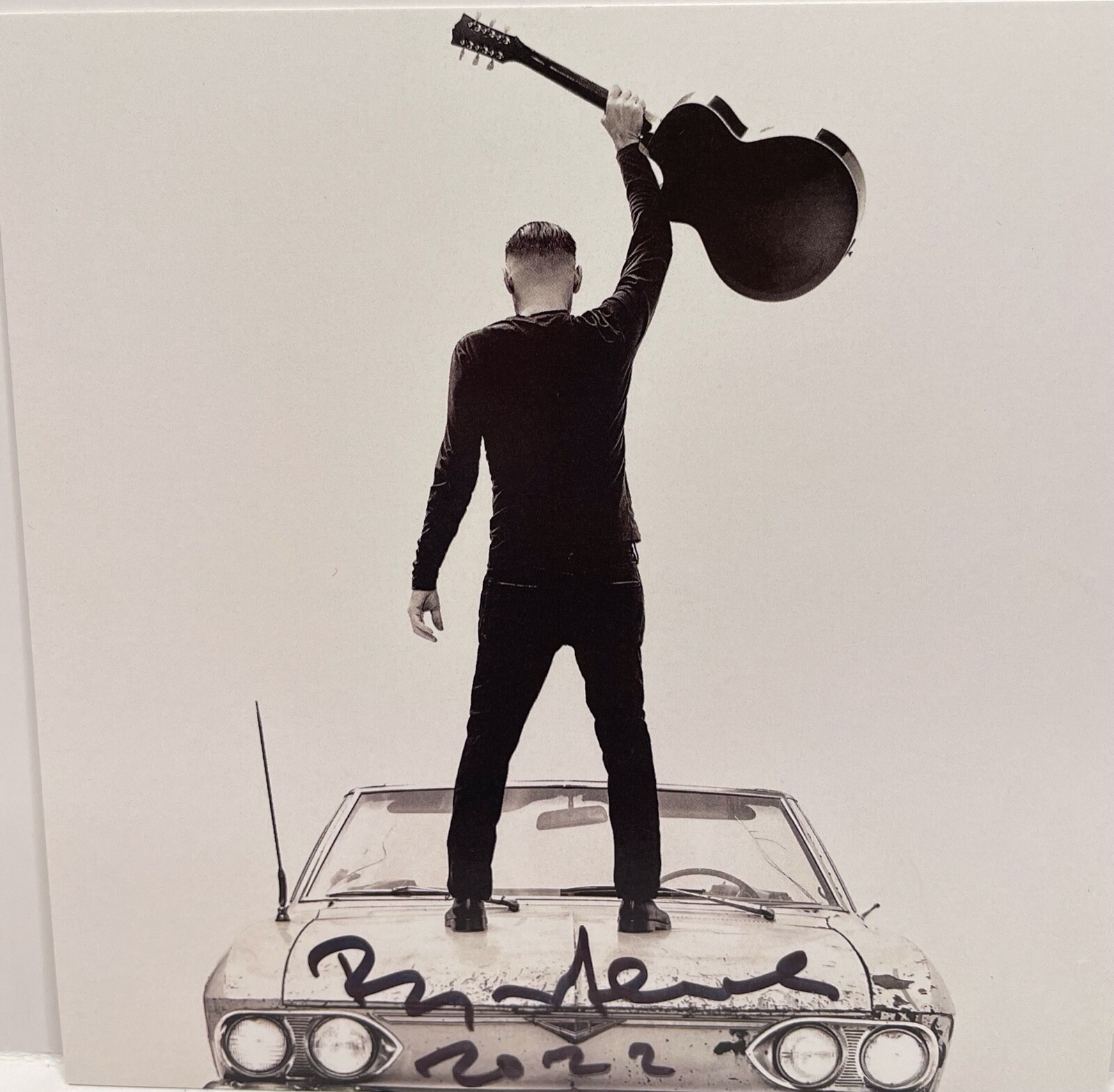 BRYAN ADAMS Signed Autograph CD Covert 