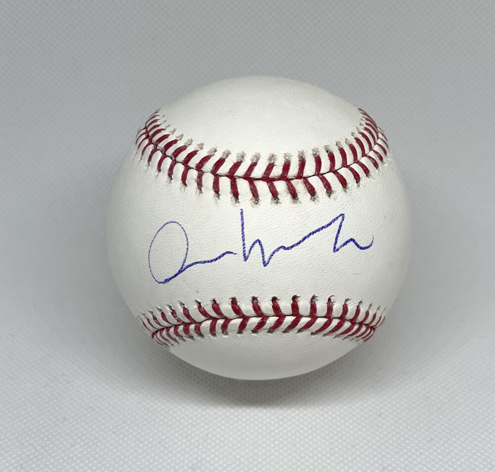 OSCAR ISAAC SIGNED AUTOGRAPH OMLB BASEBALL BALL – POE DAMERON STAR WARS JSA COA COLLECTIBLE MEMORABILIA
