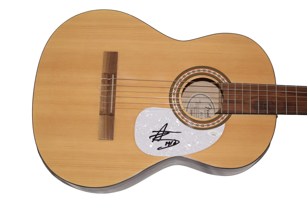 MITCHELL TENPENNY SIGNED AUTOGRAPH FULL SIZE FENDER ACOUSTIC GUITAR RARE JSA COA
