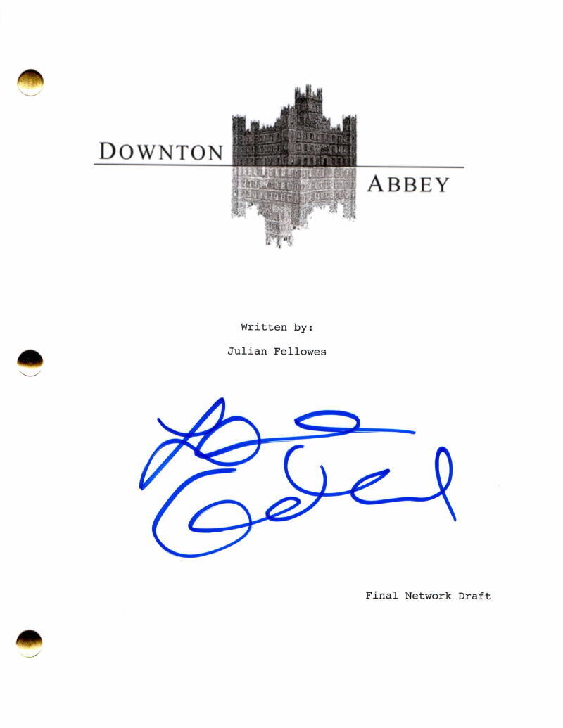 LAURA CARMICHAEL SIGNED AUTOGRAPH DOWNTON ABBEY PILOT FULL SCRIPT - EDITH CAWLEY