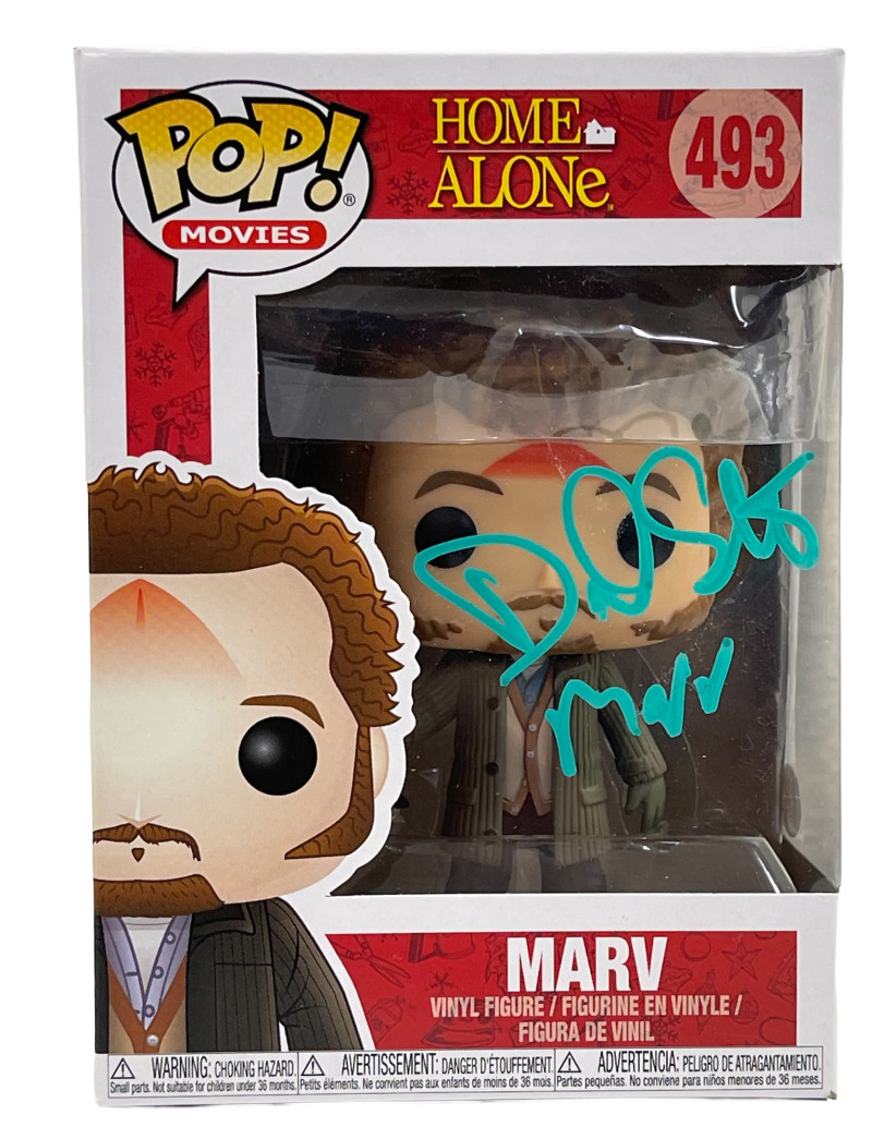 DANIEL STERN SIGNED HOME ALONE MARV POP FUNKO AUTHENTIC AUTOGRAPH BECKETT COA 1