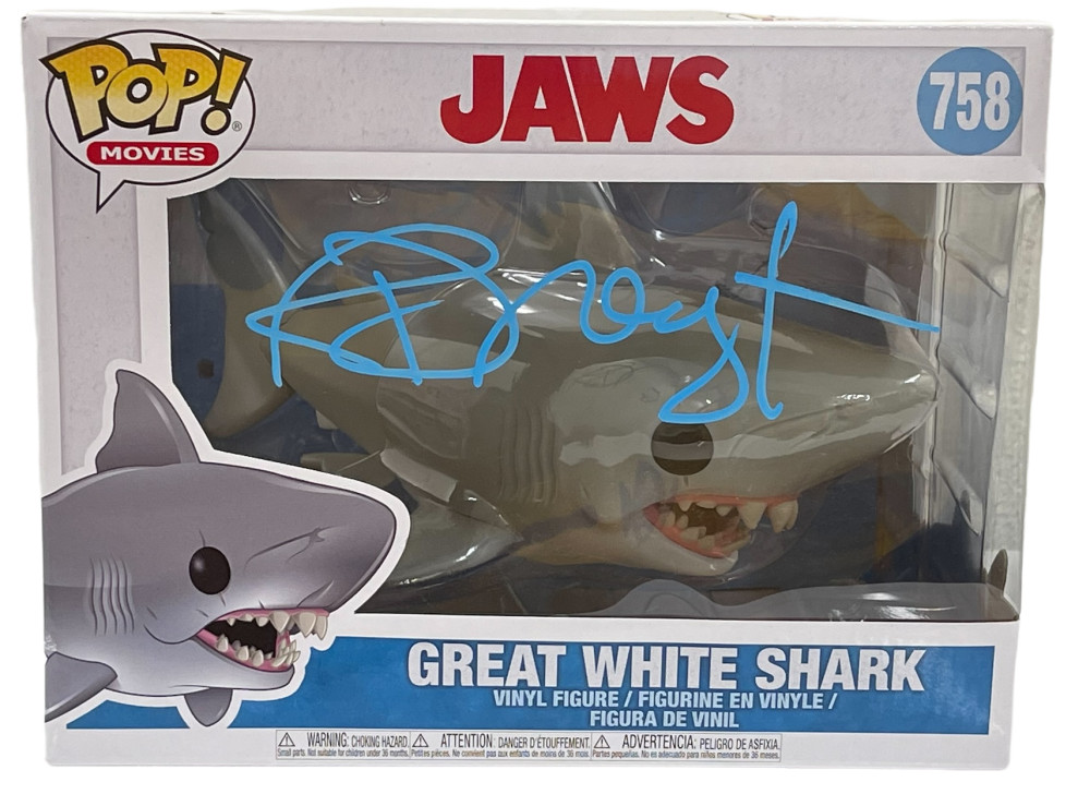 RICHARD DREYFUSS JAWS SHARK SIGNED 758 FUNKO FIGURE AUTOGRAPH PROOF BECKETT 4