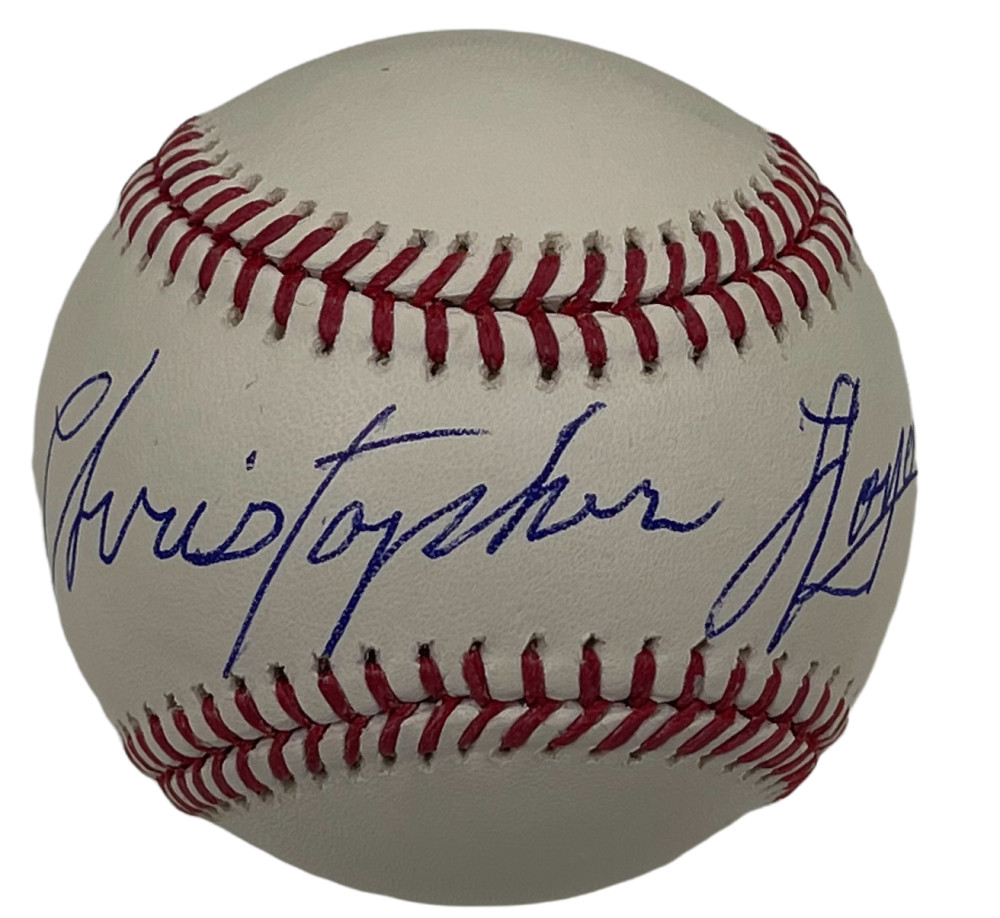 CHRISTOPHER LLOYD SIGNED OFFICIAL MAJOR LEAGUE BASEBALL AUTOGRAPH BECKETT COA 15