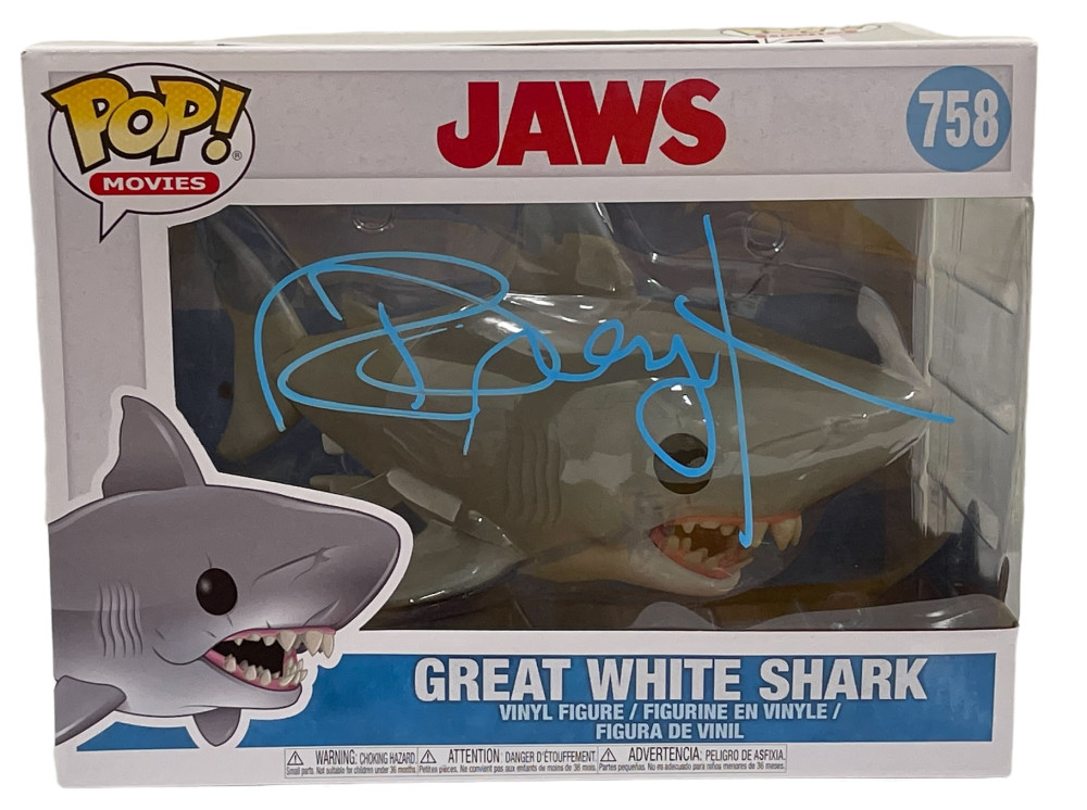 RICHARD DREYFUSS JAWS SHARK SIGNED 758 FUNKO FIGURE AUTOGRAPH PROOF BECKETT 5