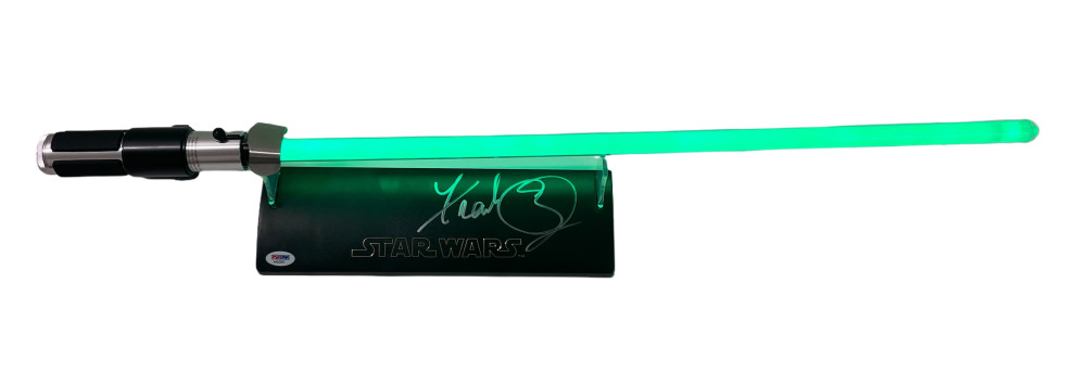 FRANK OZ SIGNED STAR WARS FX LIGHTSABER YODA SIGNATURE SERIES AUTOGRAPH PSA COA