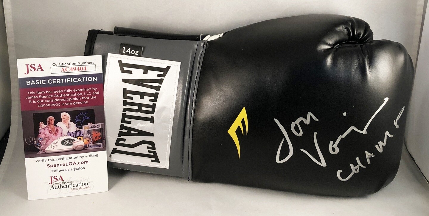 Jon Voight Signed Boxing Glove The Champ JSA 1 COA