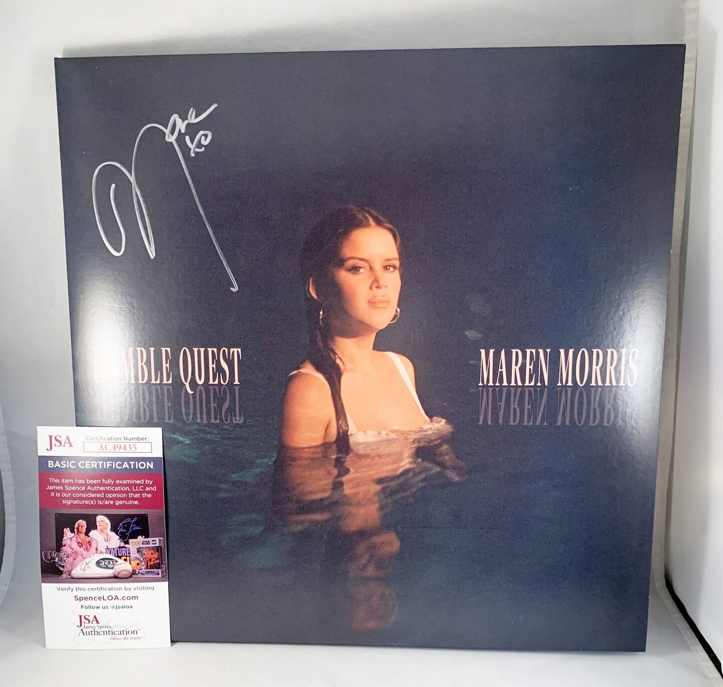 Maren Morris Signed Vinyl LP Album Humble Quest JSA (Copy) COA