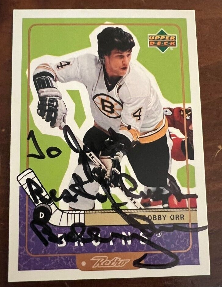 Bobby Orr signed autographed 1999-00 Upper Deck Retro Boston Bruins