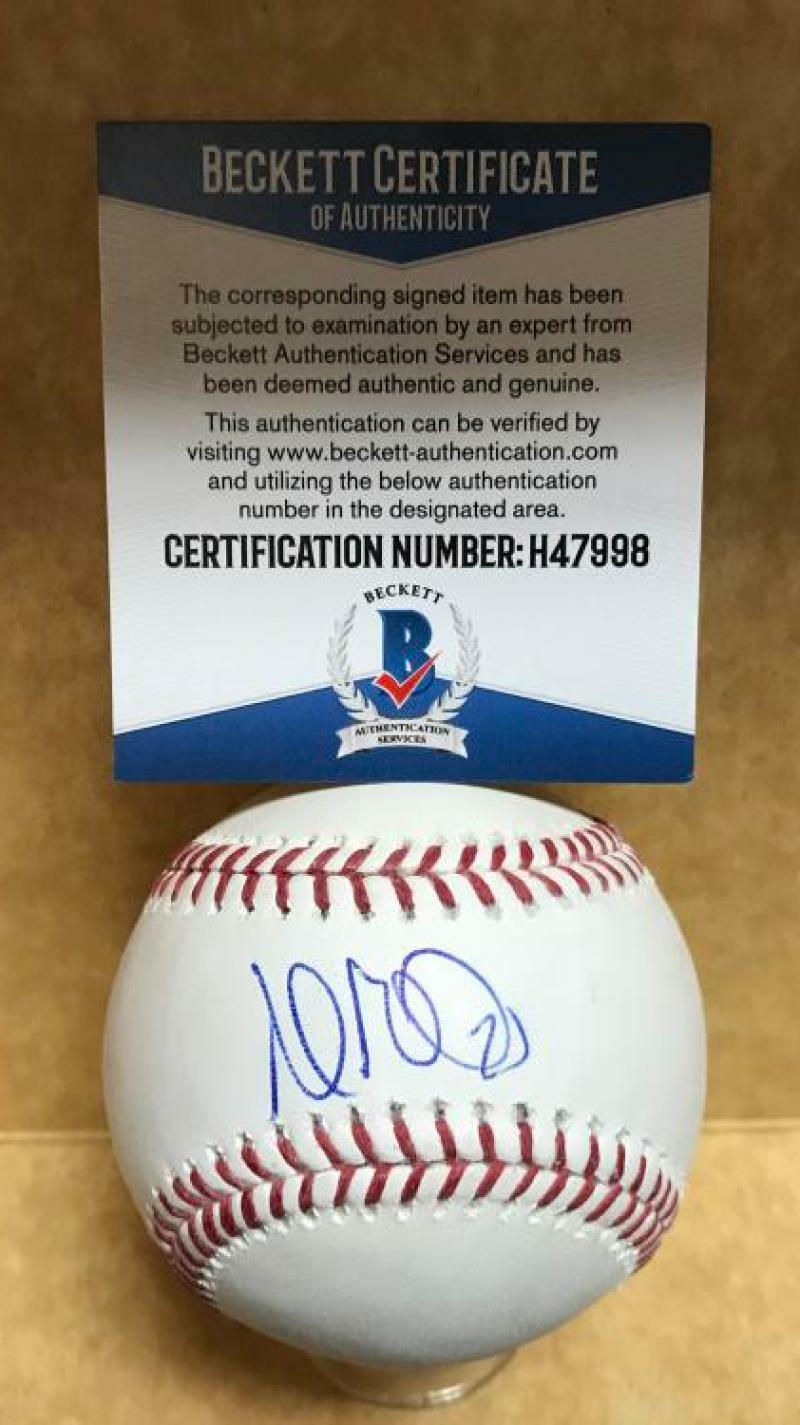 ANDREW MILLER ST. LOUIS CARDINALS SIGNED AUTOGRAPED M.L. BASEBALL BECKETT H47998