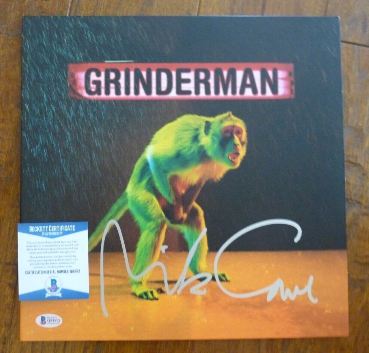 Nick Cave Grinderman Signed Autographed Vinyl LP Record Beckett Certified