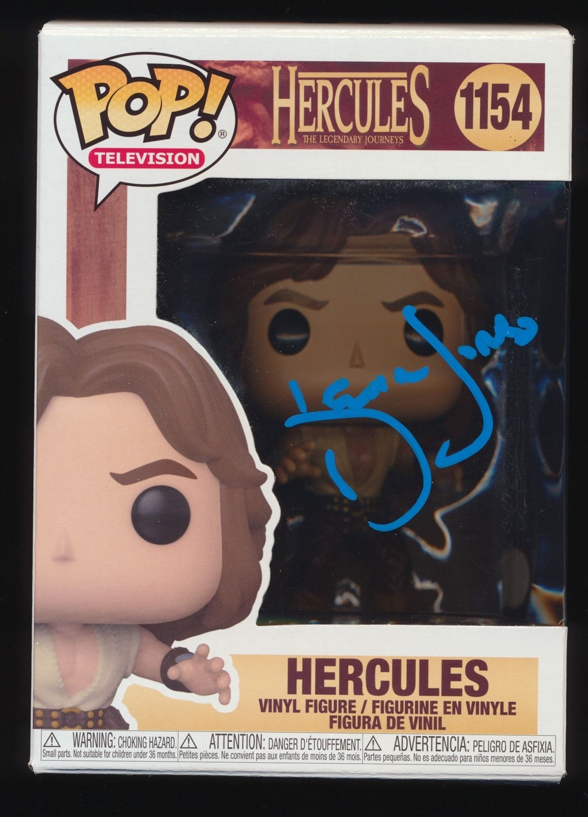 KEVIN SORBO SIGNED HERCULES THE LEGENDARY JOURNEYS FUNKO POP JSA