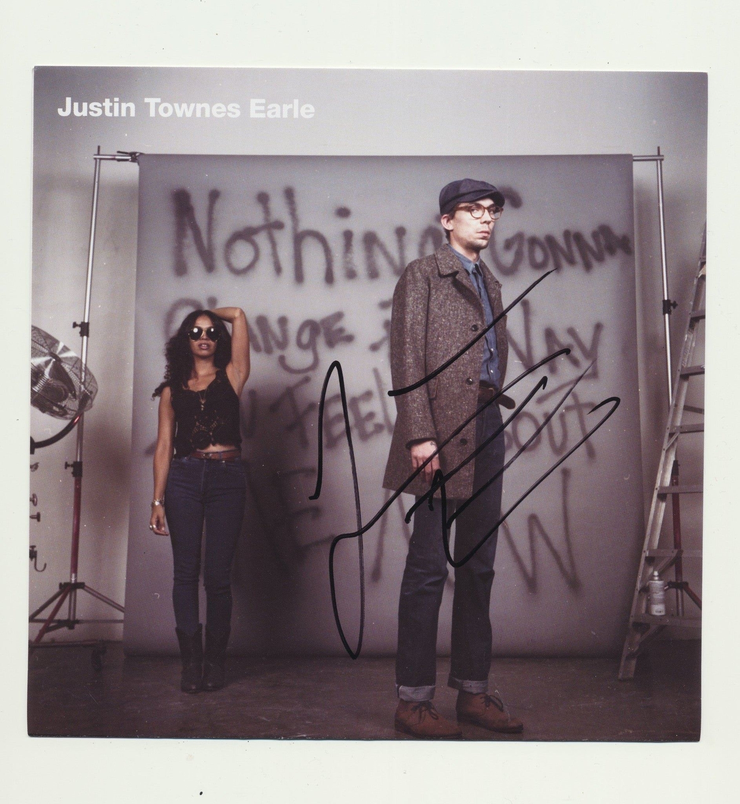 JUSTIN TOWNES EARLE SIGNED 7
