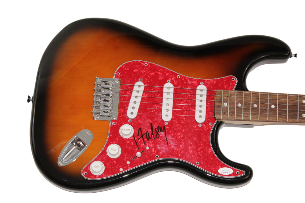 HALSEY SIGNED AUTOGRAPH FULL SIZE FENDER ELECTRIC GUITAR MANIC SINGER W/ JSA COA