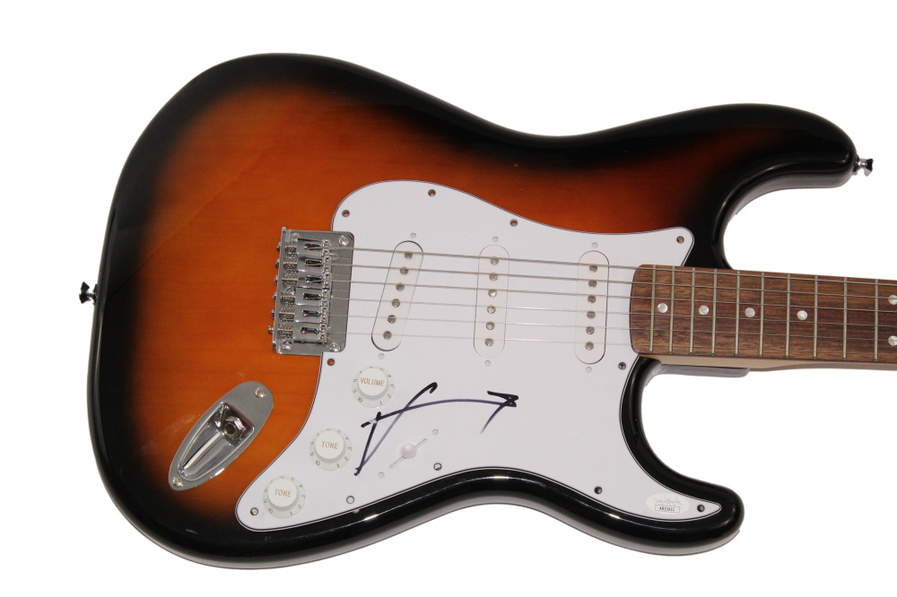 JARED LETO SIGNED AUTOGRAPH FENDER ELECTRIC GUITAR - FIGHT CLUB MORBIUS JSA COA