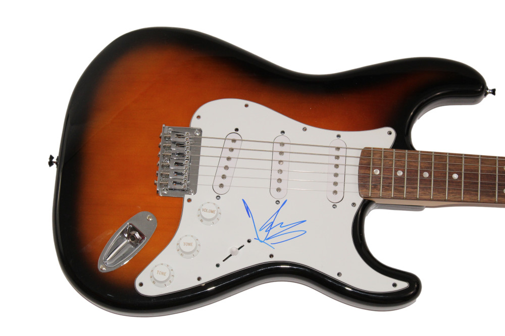 CHRIS CORNELL SIGNED AUTOGRAPH FENDER ELECTRIC GUITAR SOUNDGARDEN AUDIOSLAVE JSA