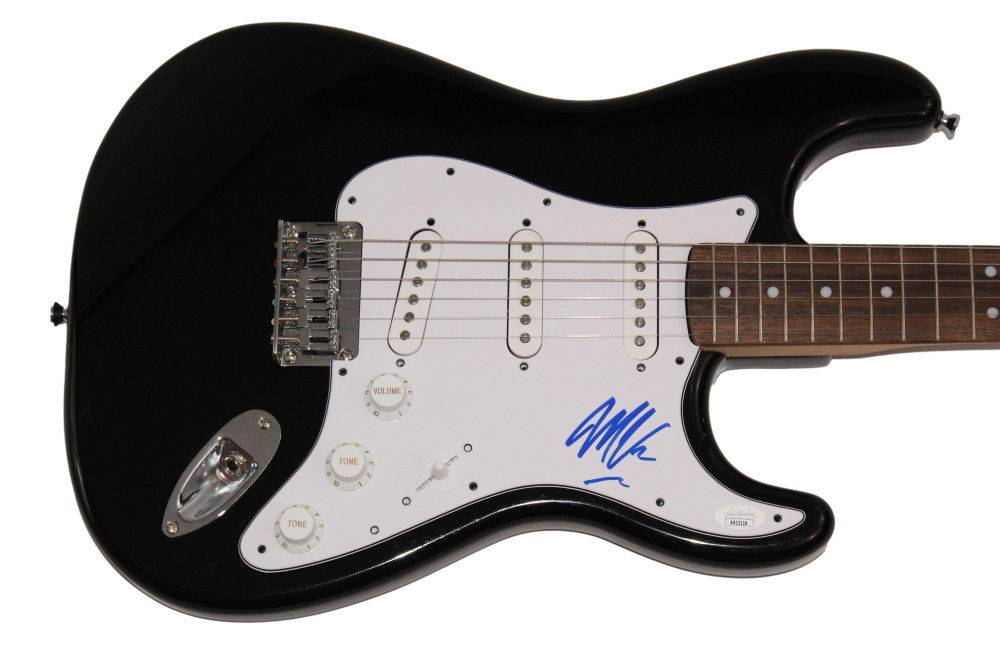 MARCUS KING SIGNED AUTOGRAPH BLACK FENDER ELECTRIC GUITAR - EL DORADO JSA COA