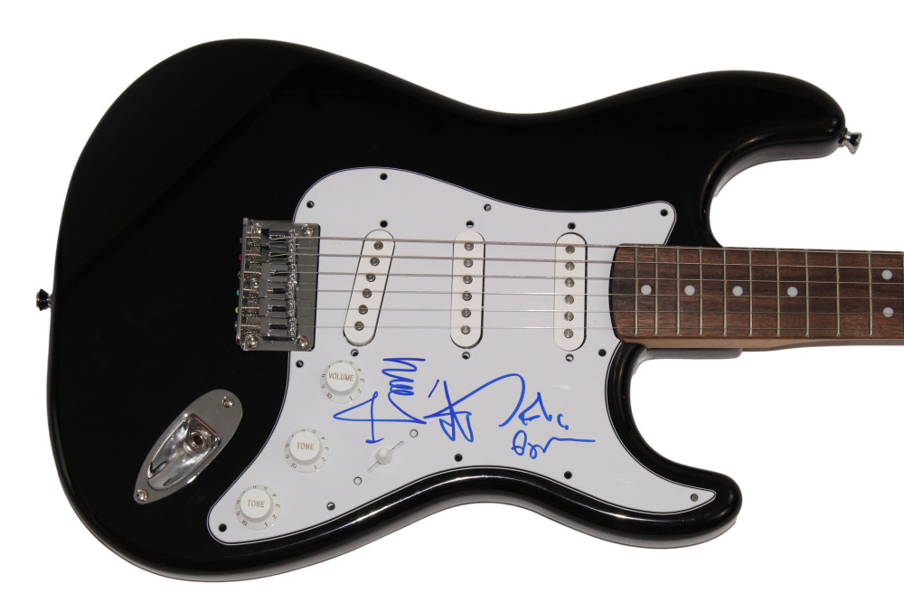 TREY ANASTASIO MIKE PAGE SIGNED AUTOGRAPH FENDER ELECTRIC GUITAR PHISH JSA COA