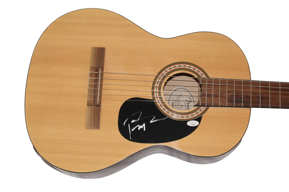 ROB THOMAS SIGNED AUTOGRAPH FENDER ACOUSTIC GUITAR - MATCHBOX TWENTY w/ JSA COA
